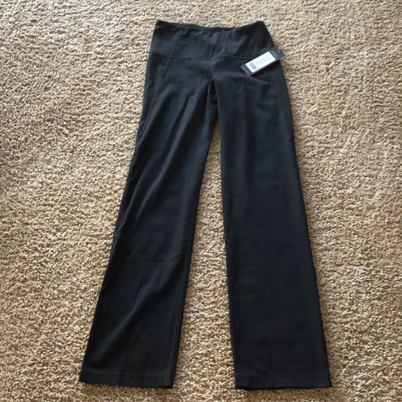 Waist Straight Leg Yoga Pant 